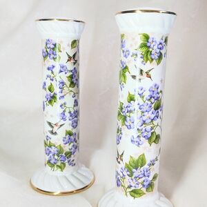 Hummingbird Club Candle Holders